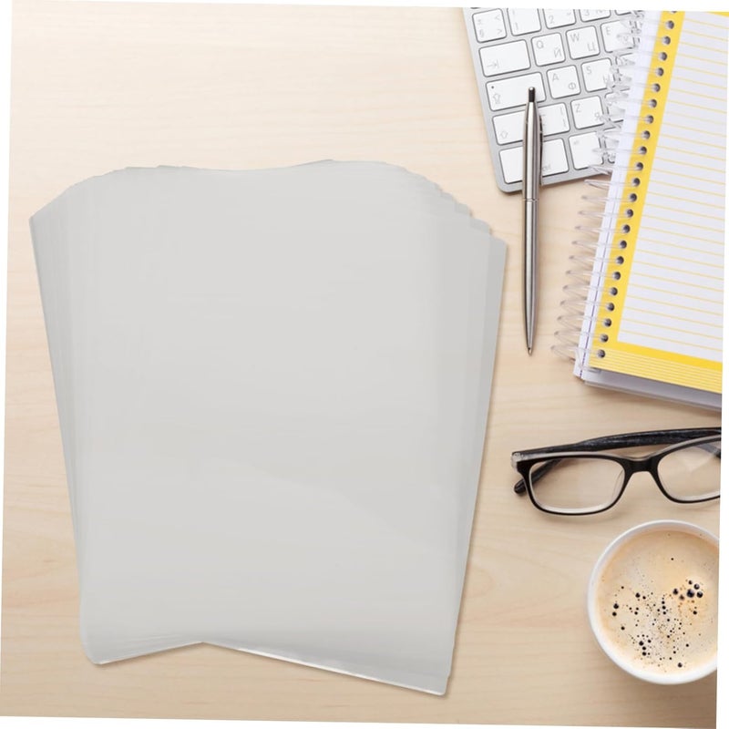 DOITOOL 100pcs Laminating Sheets High Transparency Thermal Lamination Film for Photos and Documents Scratch and Bend Resistant for Home and Office Use - Image 5