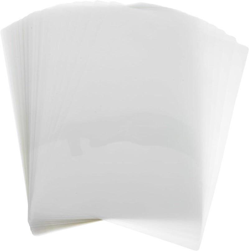 DOITOOL 100pcs Laminating Sheets High Transparency Thermal Lamination Film for Photos and Documents Scratch and Bend Resistant for Home and Office Use - Image 1