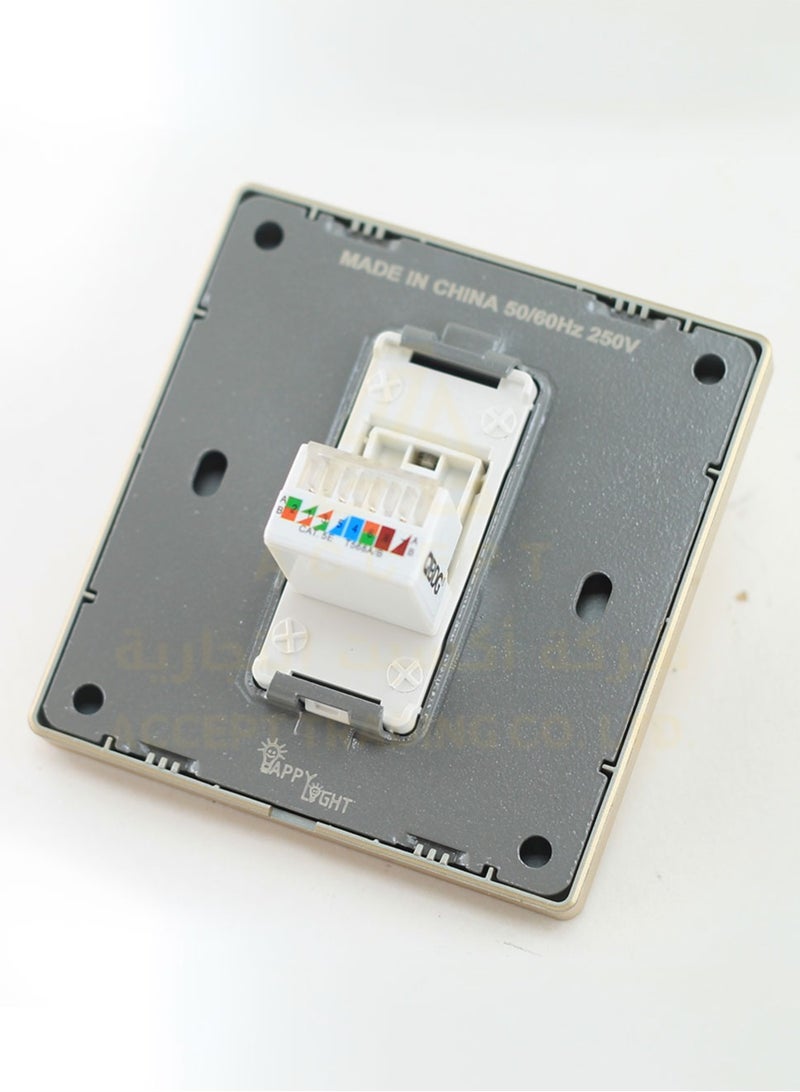 Happy Light PC Socket Golden color high quality and design that matches the decor of most rooms - Image 3