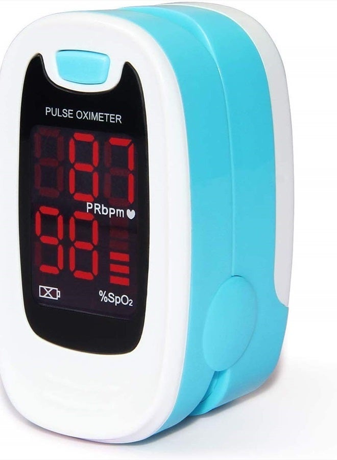 CONTEC LED CMS50M Pulse Oximeter,SpO2 and PR Value Waveform Blood Oxygen, Neck/Wrist Cord - Image 1
