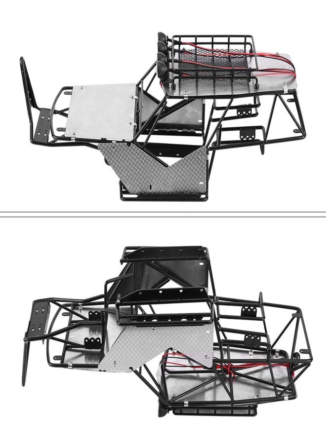 Aoutecen RC Crawler Frame Metal Design RC Car Frame Fine Details RC Frame for Axial Wraith Ax90018 90020 1/10 Scale Rc Crawler Car - Image 1