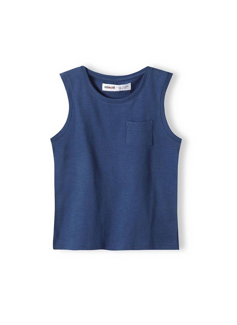 MINOTI Teen Boys Sleeveless Tank Top  - Image 1
