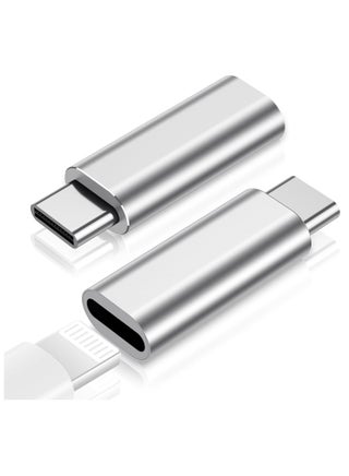 2 Pack Lightning to type-c Adapter for iPhone 15/15 Pro/15 Pro Max/15 Plus,iOS,Samsung,Charging Data Transmission,Type C Charger Connector Cable,Not for Audio - pzsku/Z28CB5C7346B8576DCB0CZ/45/_/1718255752/2e04f2a8-fef8-4b6c-9fcf-fedd80e60b59