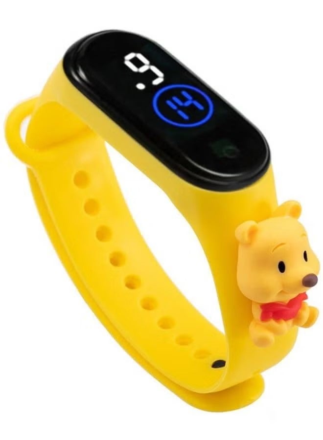Kids' Water Resistant Silicone Digital Watch 6PCS - Image 2