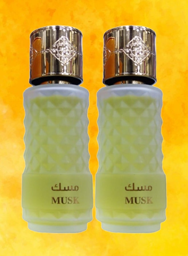 مسك 2 قطع عطر مسك 100 مل - Image 1