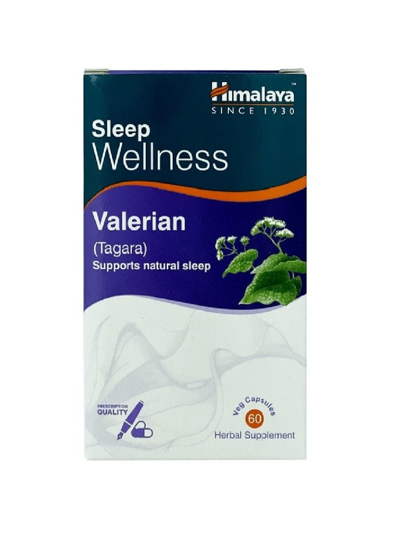 Himalaya - Sleep Wellness Valerian 60 Veg Capsules - Image 1