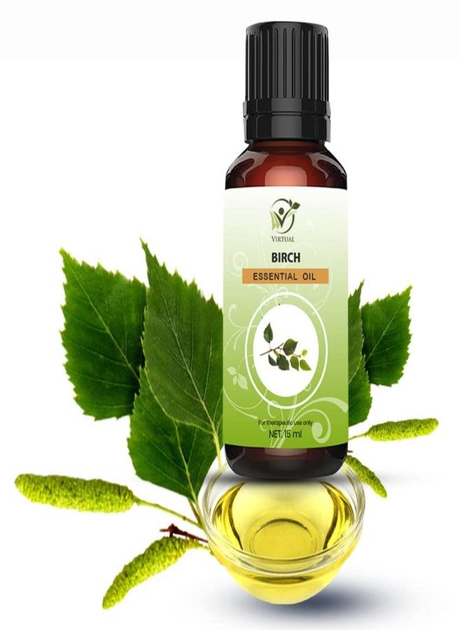 افتراضي زيت البتولا العطري للشعر والبشرة، نقي وطبيعي وغير مخفف، للاستخدام في العلاج العطري، درجة علاجية، 15 مل - Image 3