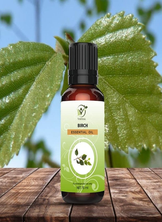 افتراضي زيت البتولا العطري للشعر والبشرة، نقي وطبيعي وغير مخفف، للاستخدام في العلاج العطري، درجة علاجية، 15 مل - Image 5