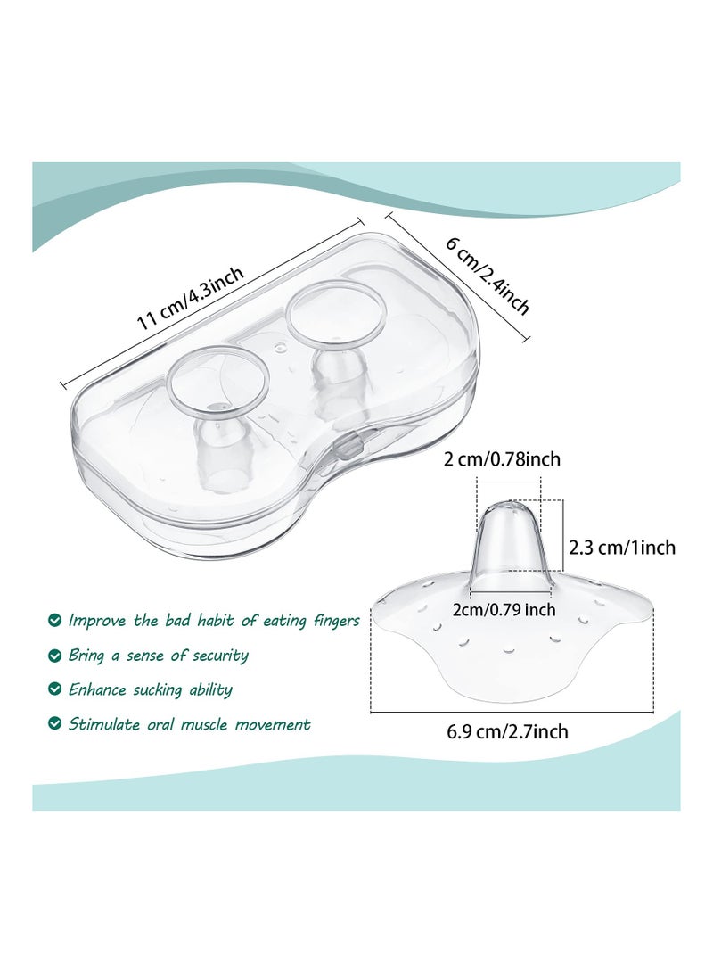SOLARAE 12-Piece Bpa-Free Nipple Shield For Nursing Newborn, Silicone Nipple Shield Nursing Nipple Shield Pain Relief Nursing Shield For Newborn Breastfeeding With Latch Difficulties Or Flat Or Inverted - Image 5