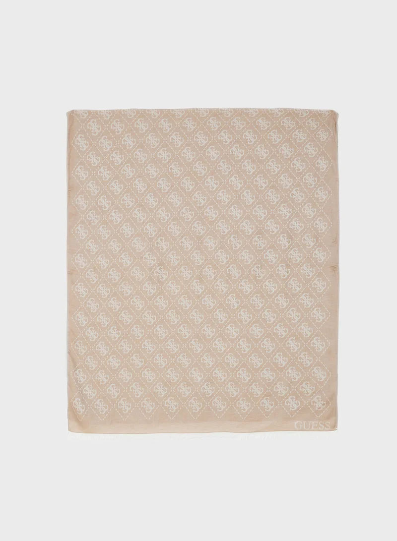 GUESS Jacquard Scarf