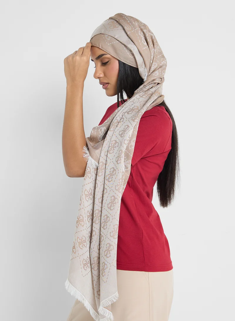 جس Jacquard Scarf