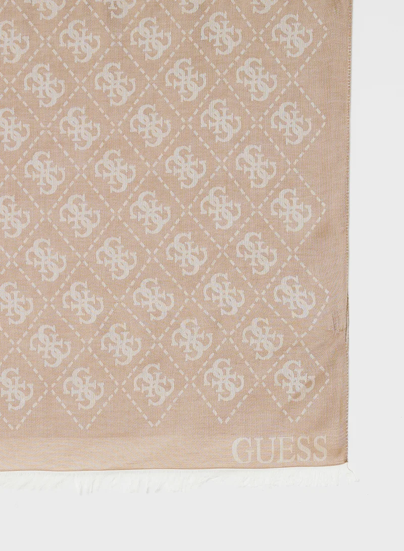 GUESS Jacquard Scarf