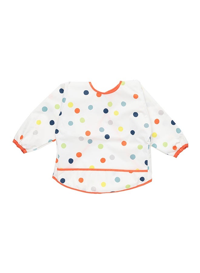Polka Dotted Full Sleeves Bib - Image 1
