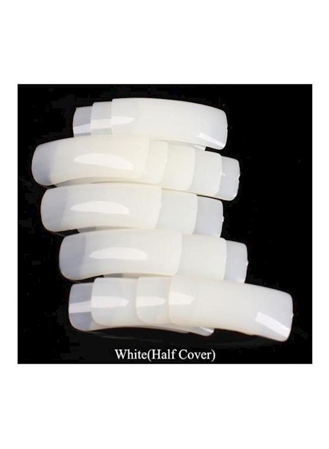Loquat 500-Piece False Nails White - Image 2