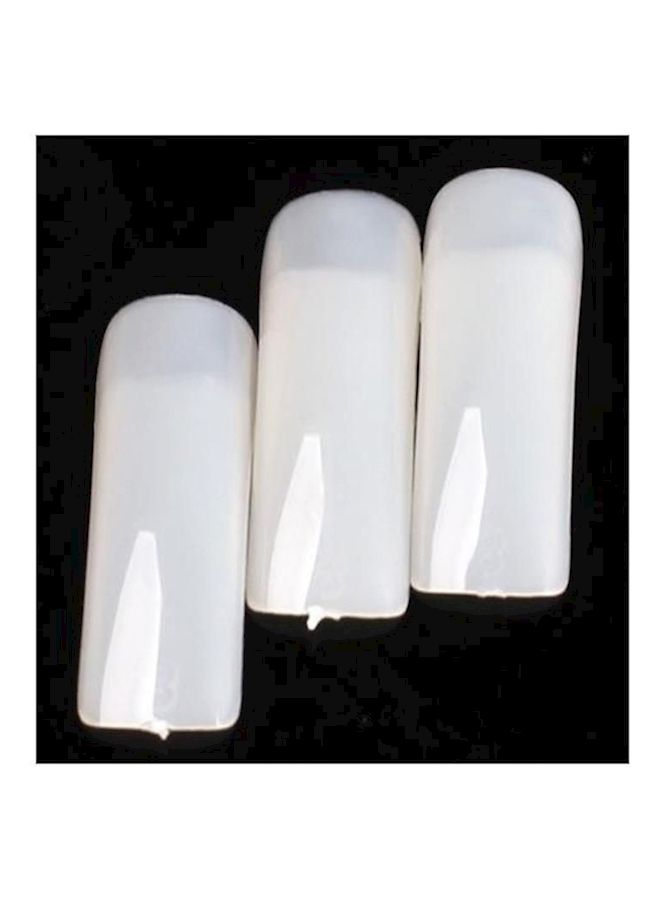 Loquat 500-Piece False Nails White - Image 3