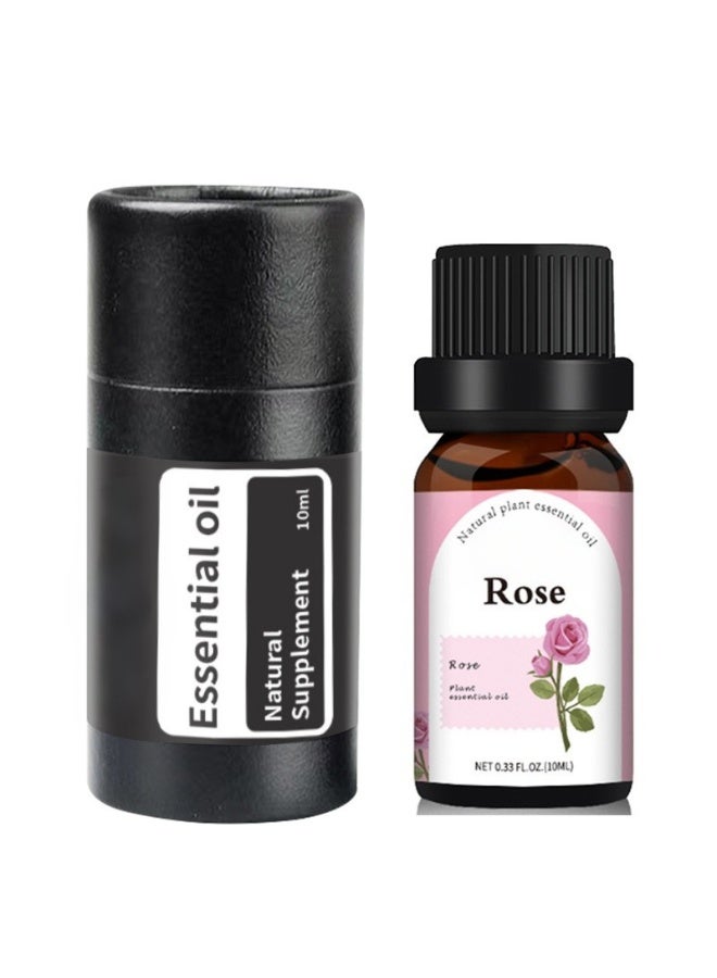 زيت عطري مستخلص من نباتات طبيعية 10 مل رائحة الورد