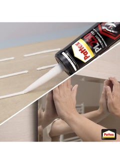Pattex PL250 Premium Fix High Tack Construction Adhesive White 440g 2565441  - Image 5
