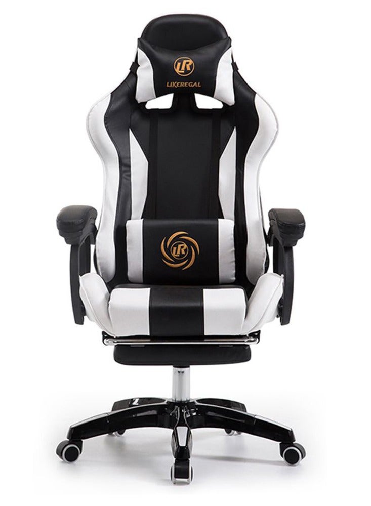 LIKEREGAL Fantastic Steel Gaming Chair Grey  - Image 1