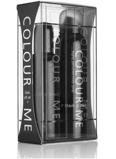 COLOUR ME Colour Me Black Fragrance For Men Gift Set 250ml  - Image 1