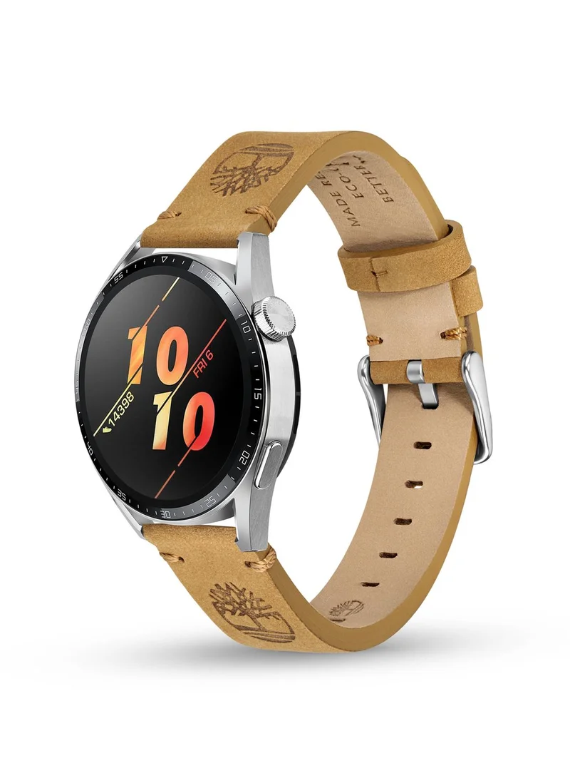 Timberland Timberland Ashby Wheat Leather Universal Watch Strap 22Mm