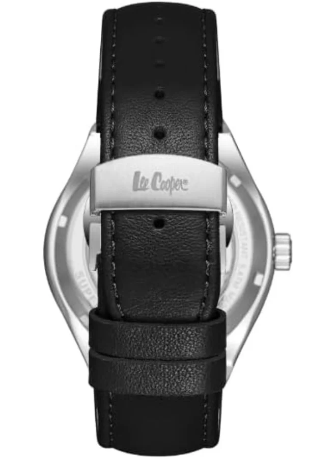 Lee Cooper Men'S G3271Xz Movement Watch, Automatic Display And Leather Strap