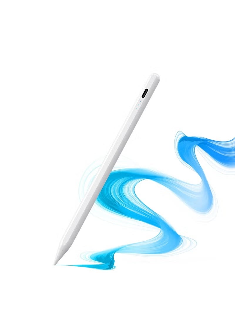 Active Digital Stylus Pen for iPad with Precision Tip, Fast Charging Support, Palm Rejection Compatible Writing and Drawing Pencil for Tablets - Image 1