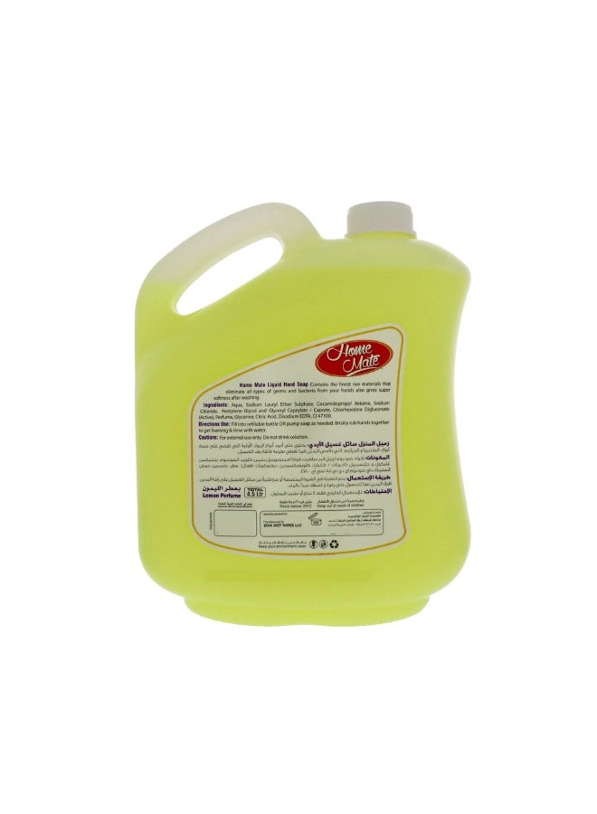 Home Mate Liquid Hand Soap Lemon Perfume 4.5 Litres - Image 2