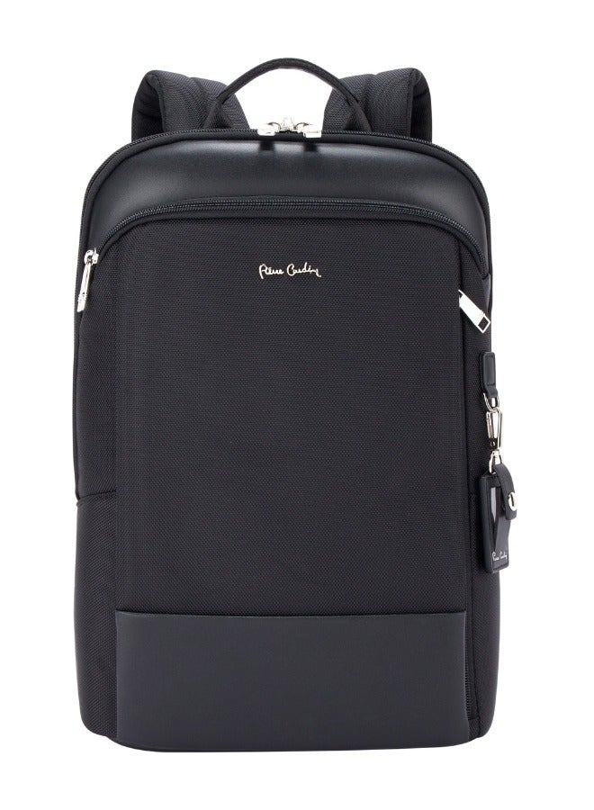 بيير كاردان حقيبة ظهر احترافية للكمبيوتر المحمول للسفر، حقيبة عمل قابلة للتوسيع، حقيبة ظهر جامعية مقاومة للماء - Image 2