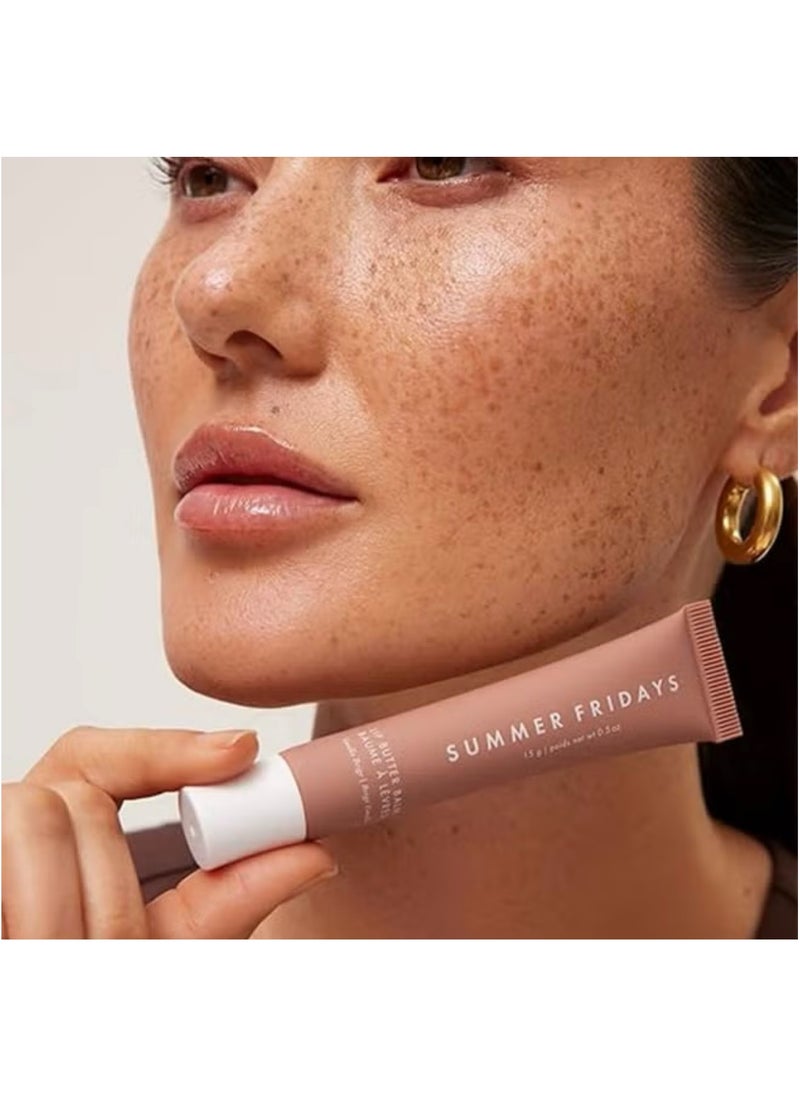 SUMMER FRIDAYS Summer Fridays Lip Butter Balm - Conditioning Lip Mask and Lip Balm for Instant Moisture, Shine and Hydration - Sheer-Tinted, Soothing Lip Care - Vanilla Beige (.5 Oz)  - Image 3