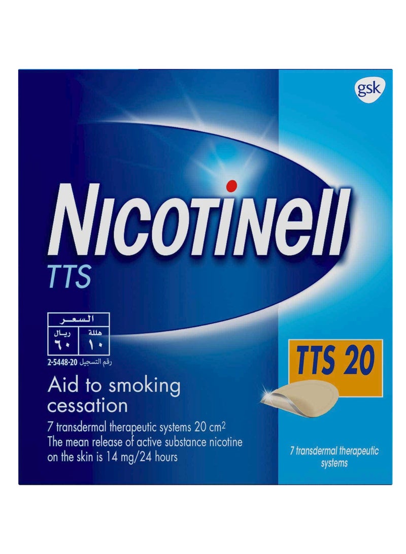 NICOTINELL Nicotinell TTS-20 14mg Patch 7pcs - Image 2