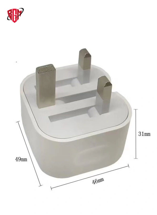 BGM iPhone Charger Fast PD 20W USB C Wall Charger Fast Charging Type-C USB Charger Plug Universal Travel Adapter Type C Wall Plug Compatible for iPad Pro,iPad mini, iPhone 13 Pro/13 Pro Max  - Image 4