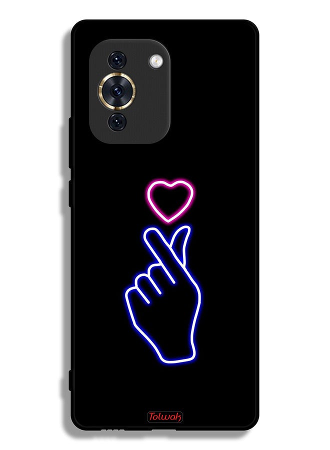 Tolwak Huawei nova 10 Protective Case Cover Snap Heart Art - Image 2