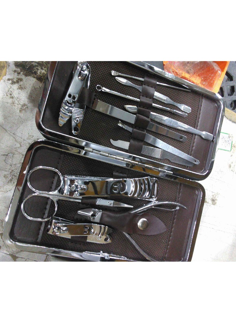 طقم أدوات العناية بالأظافر والقدمين والمانيكير متعدد الالوان - Image 4