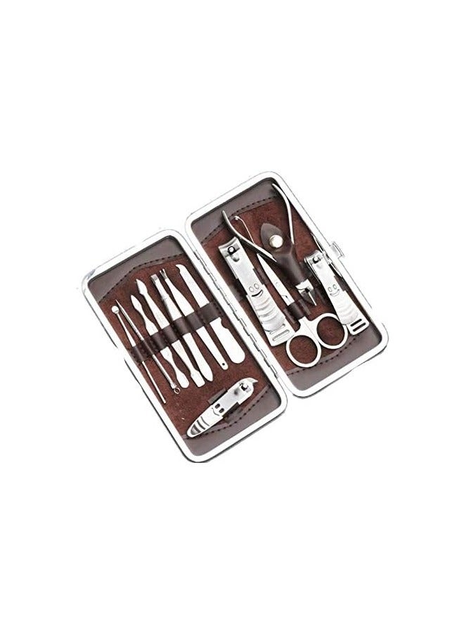 طقم أدوات العناية بالأظافر والقدمين والمانيكير متعدد الالوان - Image 1