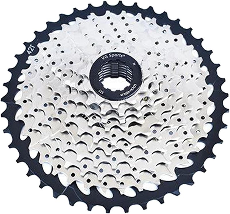 كلاراكو ترس حر متعدد السرعات 8 و9 و10، ترس كاسيت عالي المتانة مقاوم للصدأ للدراجات 11 25T/46 سنًا، قطع غيار لإصلاح الدراجات - Image 1