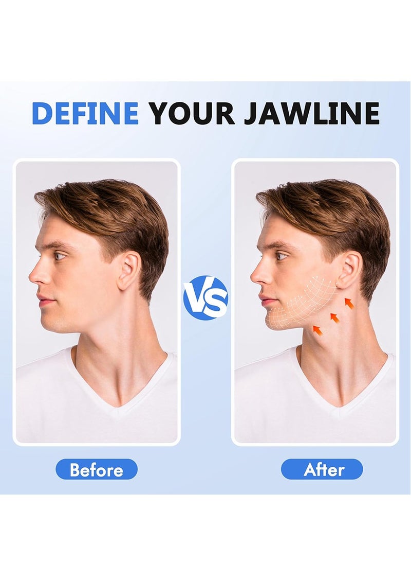 Generic 3Pcs Jaw Exerciser Face Slimmer Silicone Jawline Exerciser Muscle Training Jaw Strengthener Jaw Trainer Chin Exerciser for Men Women  - Image 4