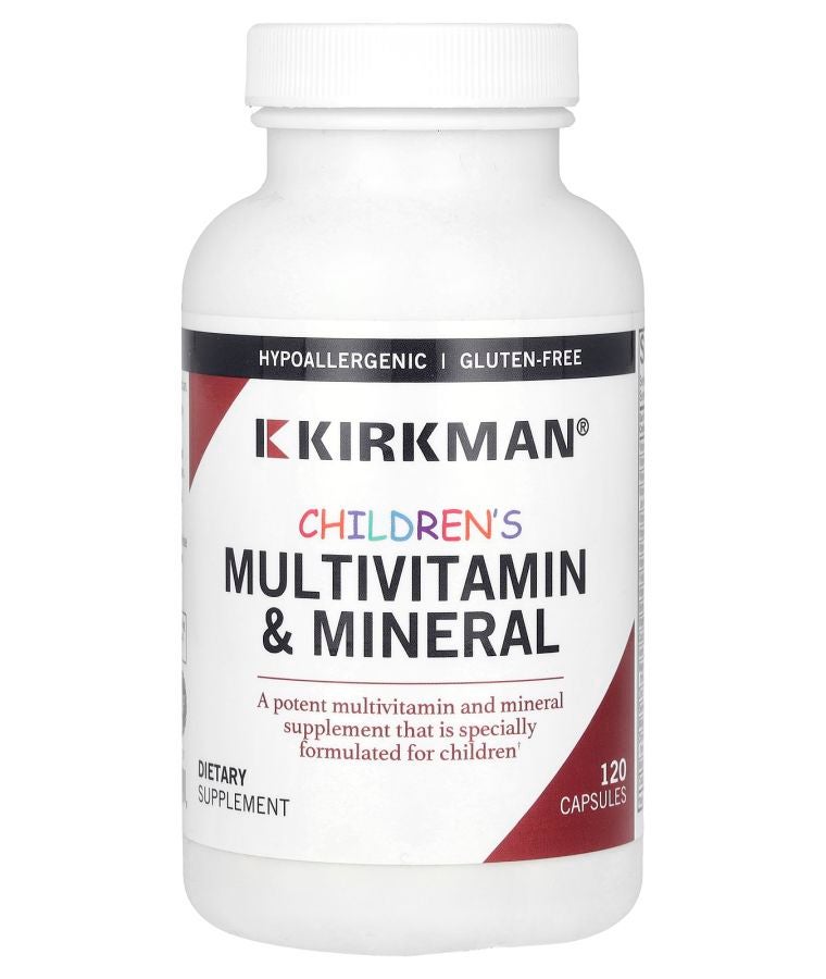 Kirkman Labs Children's Multivitamin & Mineral 120 Capsules