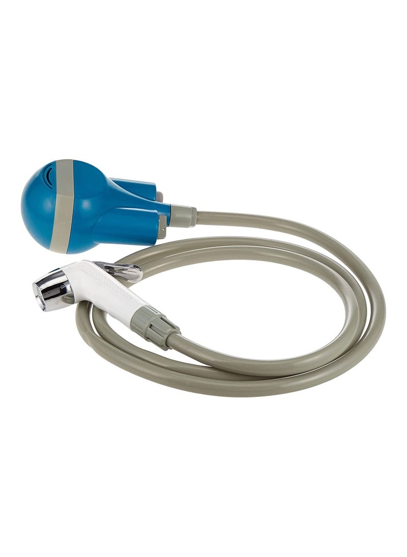 DubaiGallery Portable Bathroom Shower Set Bath Camping Shower Indoor Outdoor Baby Shower Head Nozzle Washer Handheld Pump Kit USB Cable  - Image 4