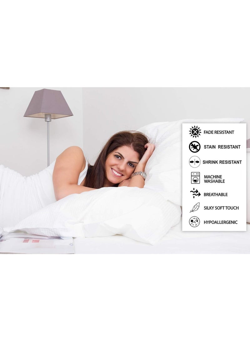 Lavish Touch 100% Cotton 170 GSM Flannel Sheet Set, Fitted Sheet, Pillowcases, Combo Packs (2 Pillowcases, Std 20 x 30, Mint Green) - Image 4
