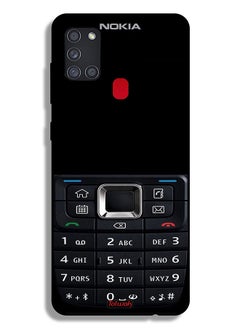 Tolwak غطاء حماية لهاتف Samsung Galaxy A21s بنمط هاتف قديم  - Image 1