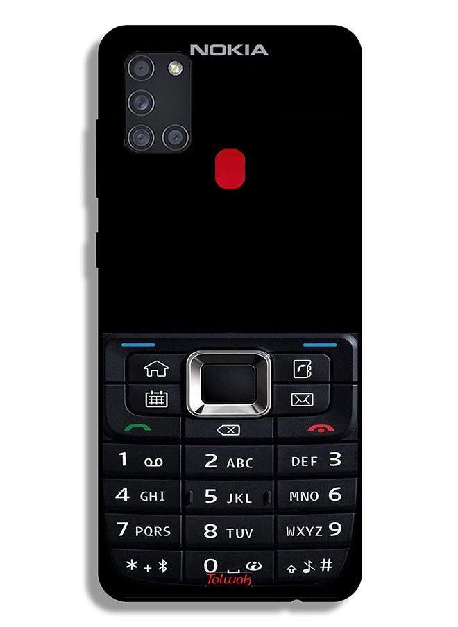 Tolwak - غطاء حماية لهاتف Samsung Galaxy A21s بنمط هاتف قديم - Image 1
