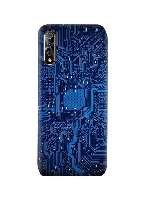 AMC DESIGN Protective Case Cover For Vivo S1 Circuit Board Pattern