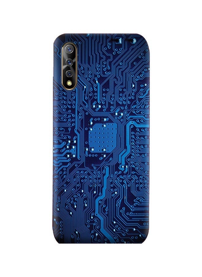 AMC DESIGN - AMC DESIGN Protective Case Cover For Vivo S1 Circuit Board Pattern - Image 1