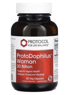 Protocol For Life Balance ProtoDophilus Woman 20 Billion 50 Veg Capsules 