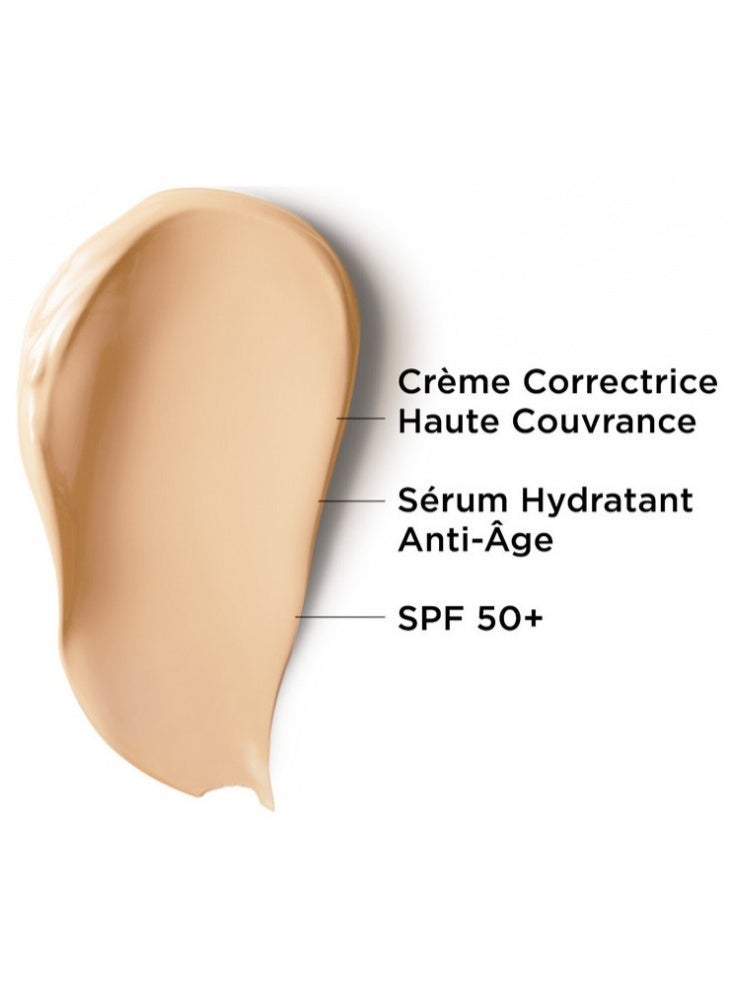 آي كوزمتيكس كريم أساس IT Cosmetics بتغطية كاملة مع حماية من الشمس SPF 50، غني بحمض الهيالورونيك وفيتامين E، كريم CC للبشرة الطبيعية، درجة متوسطة، 32 مل - Image 4