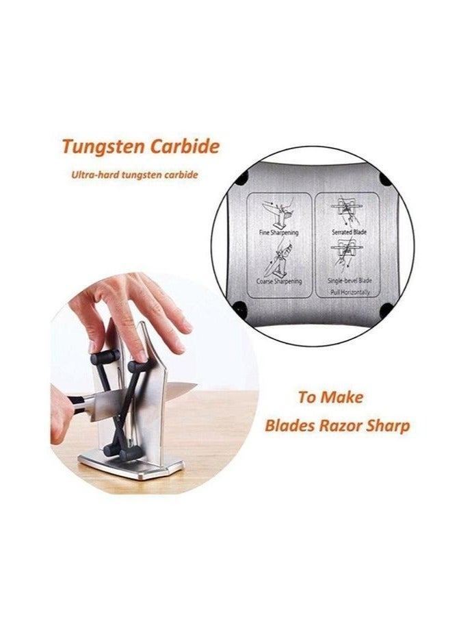 ال سي مبراة سكاكين احترافية بشفرات كربيد التنجستن أداة شحذ يدوية للسكاكين - Image 3