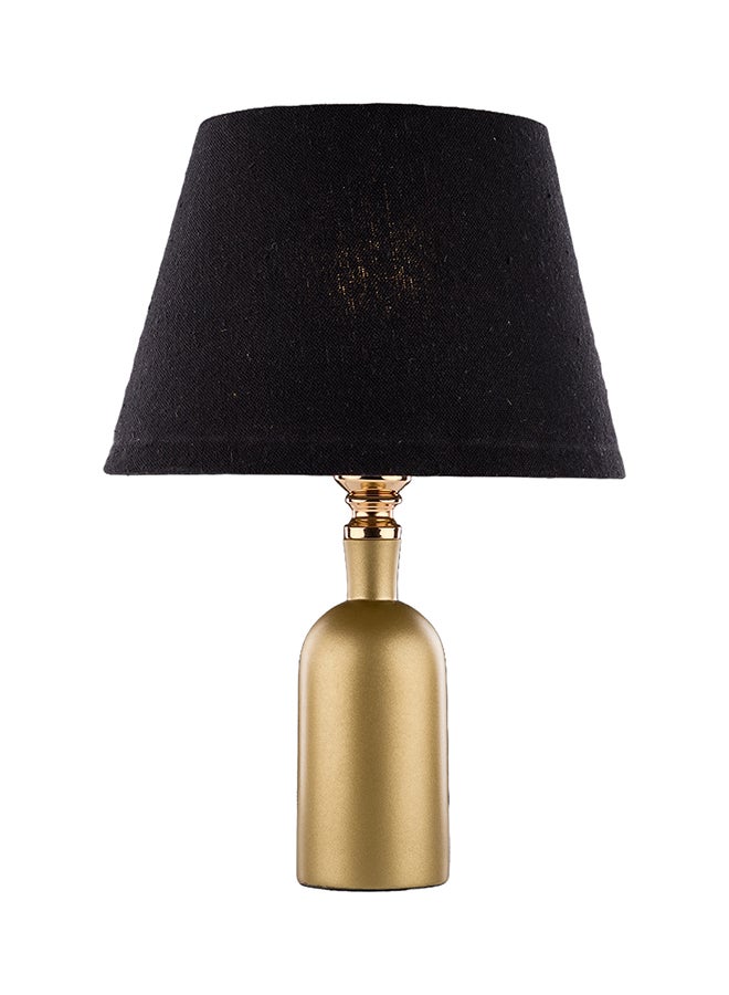 NAGAFA SHOP Vazza 1 Lamp Champain * Shapoo Black Table Lamp 