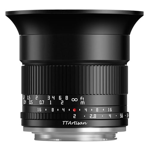 TTArtisan 10mm F2 APS-C Ultra-Wide Camera Lens Compatible with Sony E Mount Cameras NEX-5 NEX-C3 NEX-5N NEX-7 NEX-F3 NEX-5R NEX-3N NEX-5T A3000 A5000 A6000 - Image 1