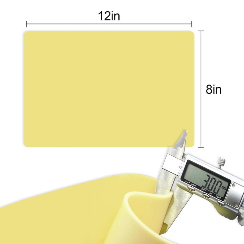 Globelle A4 Thick 3MM Silicone Tattoo Practice Skin for Beginners Artists DoubleSided Fake Skin for Microblading Eyebrow Tattooing Permanent Makeup Pack of 2 - Image 4