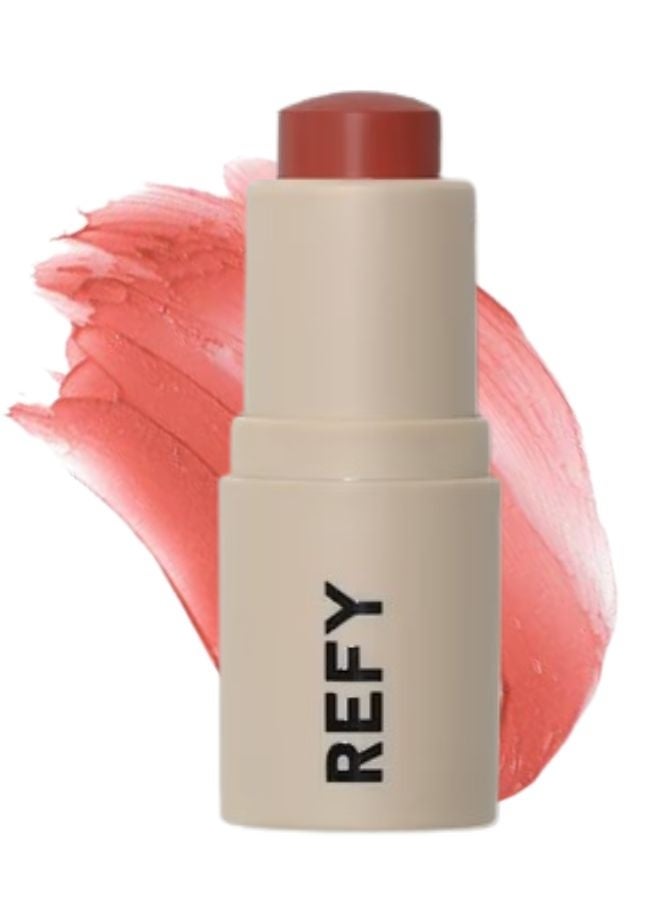REFY Lip Blush – Amber | Light Neutral Orange, Soft-Blur Hydrating Tint, 0.16 oz / 4.7 g - Image 1